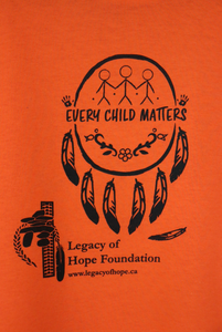 Every Child Matters, Orange T-Shirt - YOUTH - English