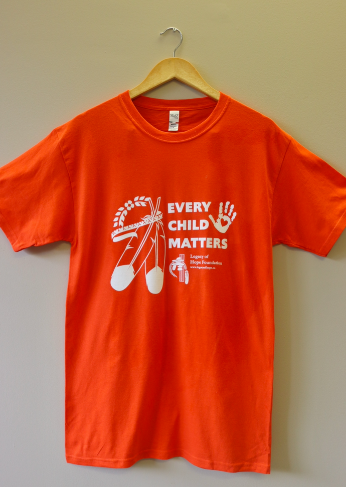 !!!NEW!!! Every Child Matters, Orange T-Shirt - YOUTH - English
