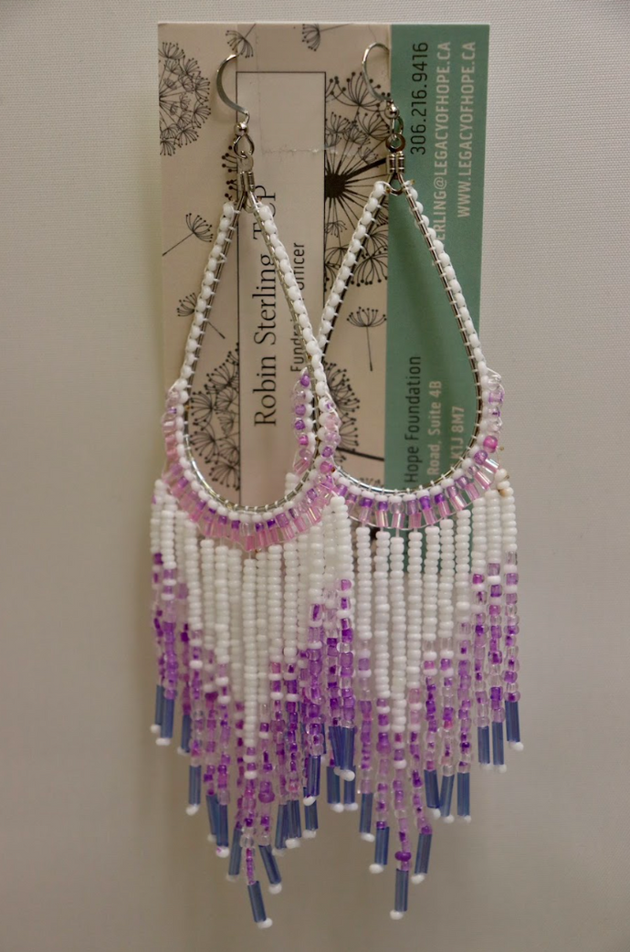 Long Beaded Earrings