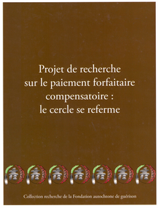 Projet de recherche sur le paiement forfaitaire compensatoire: le cercle se referme