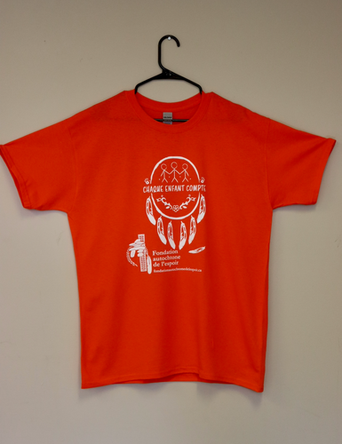 Francais - Every Child Matters Orange T-Shirt ADULT
