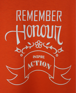 Remember, Honour, Inspire Action T-Shirt ADULT