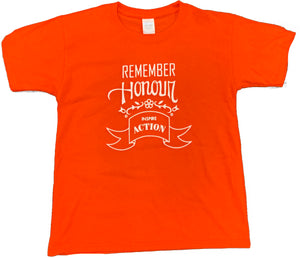 Remember, Honour, Inspire Action T-Shirt ADULT